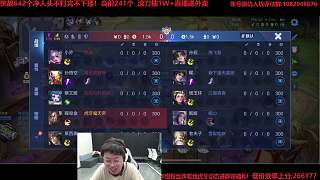 挑戰(zhàn)642凈人頭不下播