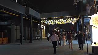晚風(fēng)吹拂珠江夜景心曠神怡