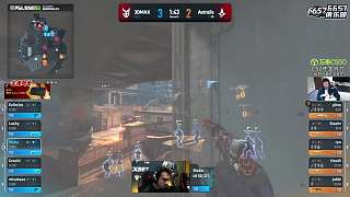 Astralis關(guān)鍵局扳平比分3:3