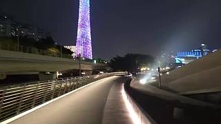 探索海心沙夜景遇驚喜