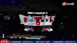 日本英格蘭羽球選手賽前友好互動