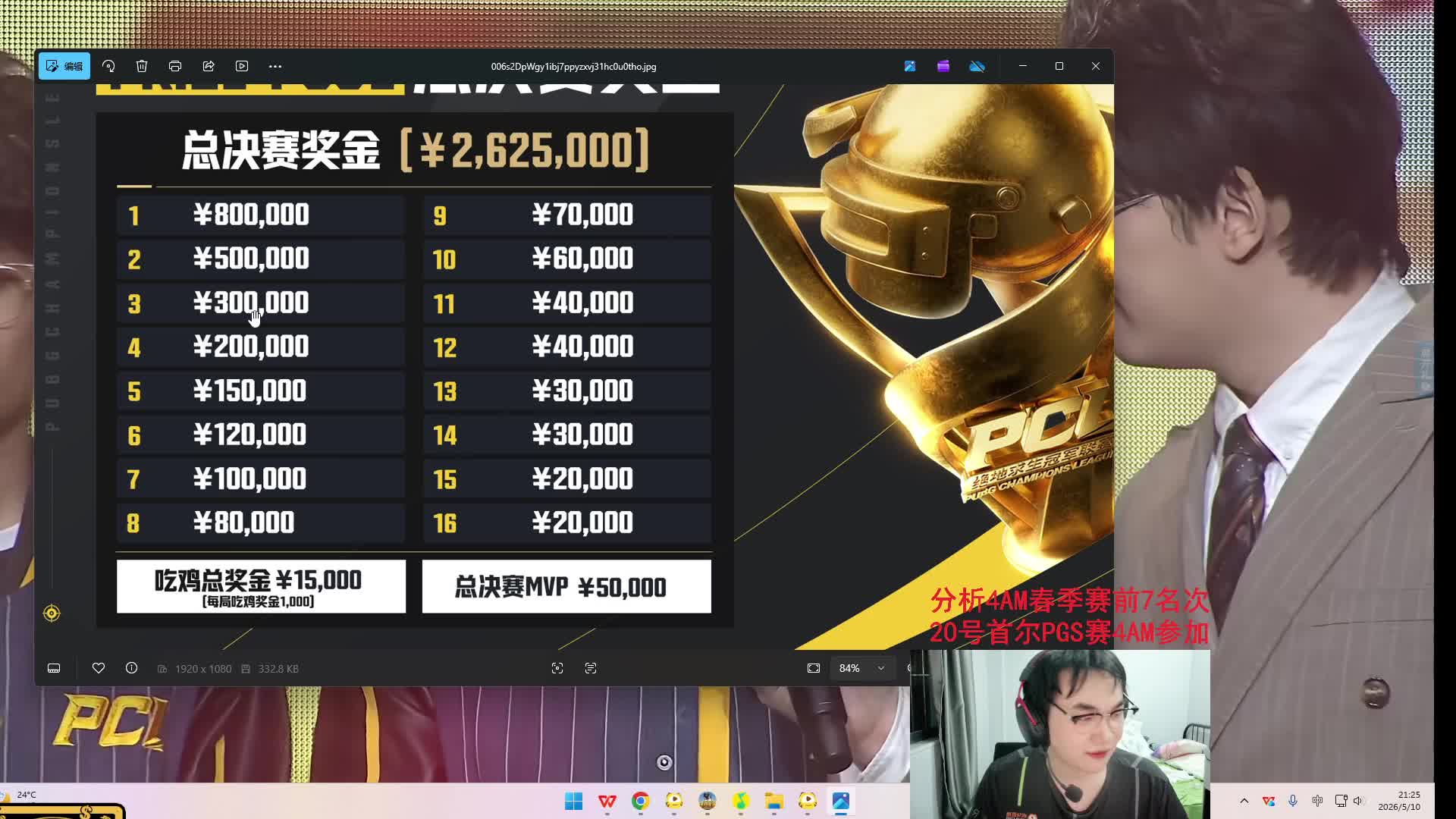 4AM获312分确保EWC资格
