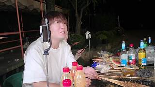 熱情燒烤款待陳總分享美食