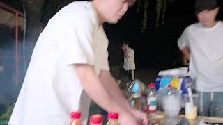 小張燒烤美味引眾人稱贊