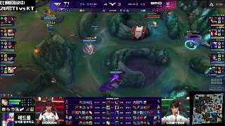 Faker團戰(zhàn)中被Teddy擊殺