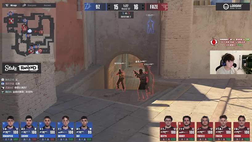 FAZE險勝關(guān)鍵回合引驚嘆