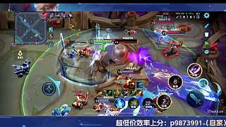 李白三連決勝摧毀敵方水晶