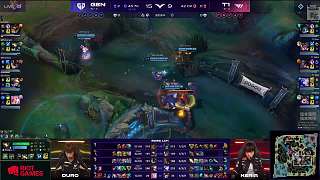 Chovy中路單殺Faker