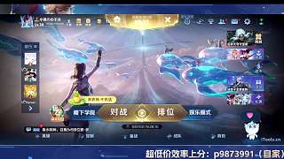巔峰賽預選李白打野
