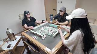 麻將洗牌準備新一局