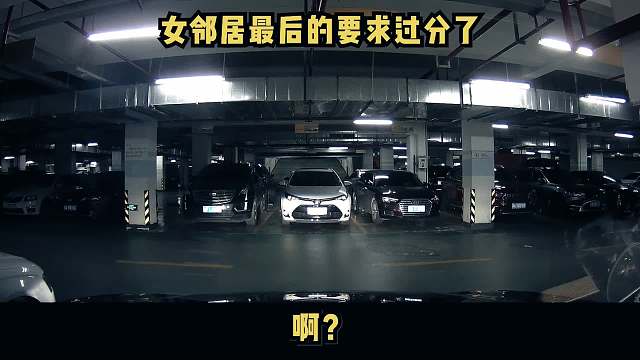 女邻居强行上我车，最后的要求过分了  (1)