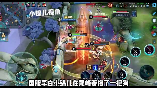 一个妈生的两个天花板小锦儿巅峰赛与蜜小涛