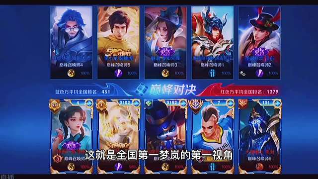 全国巅峰第一梦岚第一视角，细节拉满成功登顶全国第一