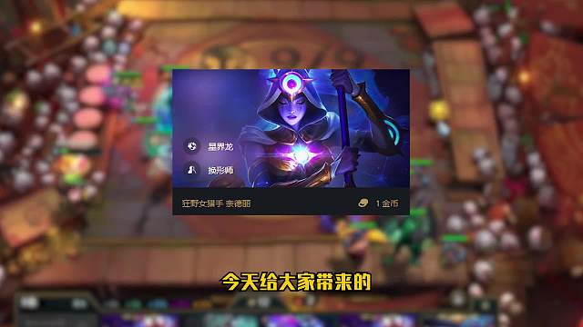 冷门强势阵容推荐玉龙变形豹一赶紧拿去上分吧！