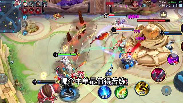 哪个中单法师最值得苦练？三分钟掌握干将莫邪的“四大细节”教学#热门游戏#王者荣耀#解说教学