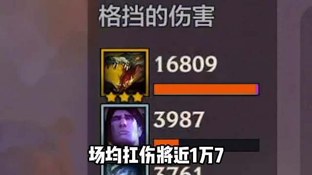 单顶前排不死战神，这就是鳄了妈的强度。