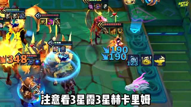 拿下3星霞、3星人马，黯灵刺狮子狗瞬秒C位！