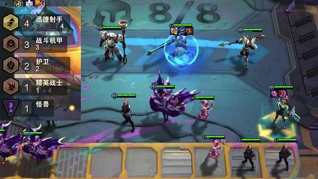 赛季末了，给大家推荐一套冷门冲分阵容，机甲射手三