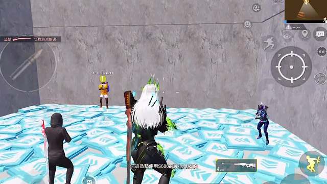 共创我创作的地图和平蹦床一喷一狙蹦蹦床，