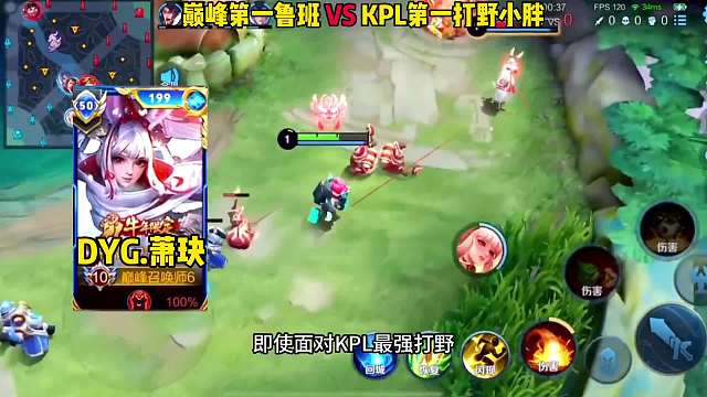 登顶过巅峰第一的鲁班真的能拿下第一打野小胖吗？