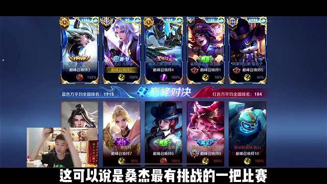 这是桑杰打过排名相差最大的一把游戏，不仅