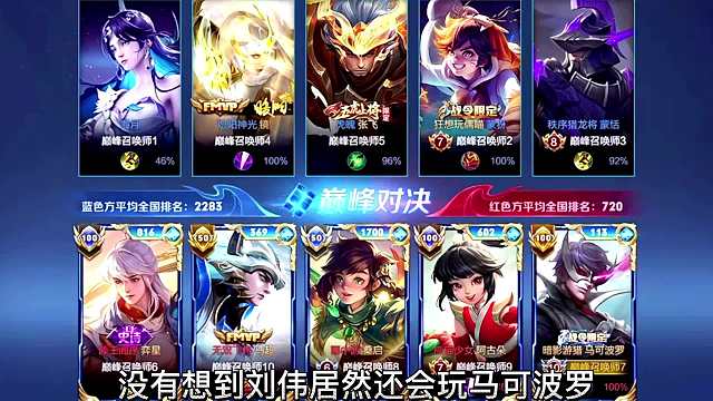 刘伟马可波罗高光时刻，没想到韩涵是万一国服马可