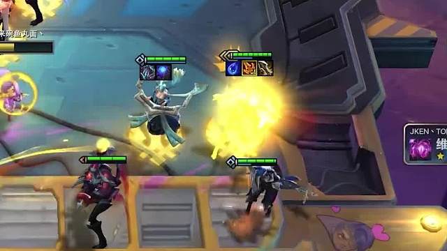 天克卡牌的阵容找德玛裁决奎因三