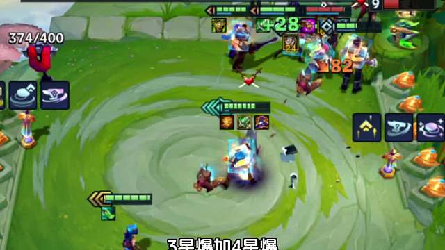 王炸！双爆！爆爆根本停不下来？#金铲铲#热门游戏