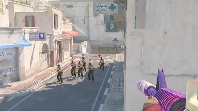 喊你那个喜欢随手丢闪的好哥们来，打A大没得说就这么可以！！！#CS2#游戏教学