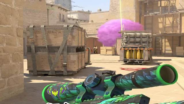 mirage米垃圾单向烟重现江湖!这也太老六啦#CS2#游戏教学