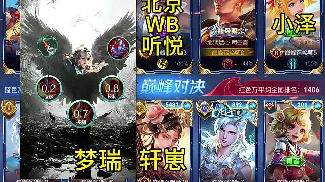 国服云缨高端局掌控全场，冷门英雄并非下水道