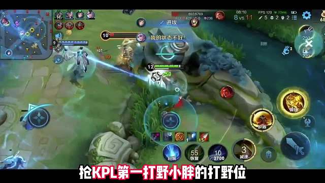 小胖巅峰赛被抢打野位，输出打得队友和对手全都心服口服