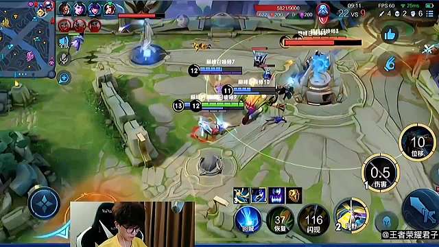 国服守约天花板六尾，教你怎么玩百里，狙不准不要怕