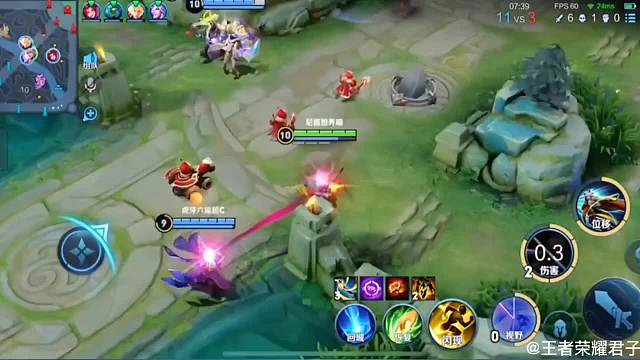 国服百里天花板六尾，58星不当人打法，对面直呼没有游戏体验