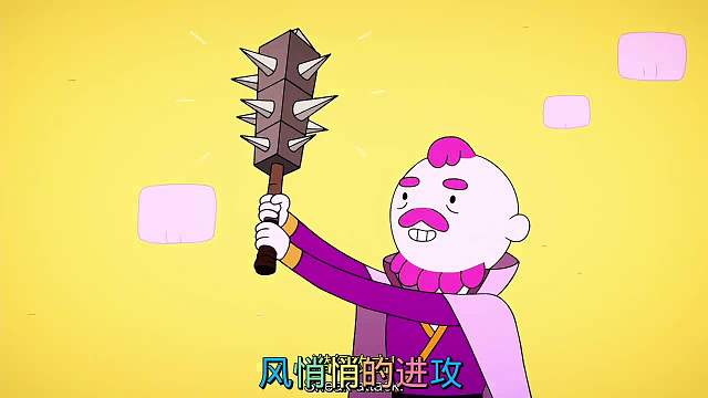 阿宝一味阻止泡泡糖的武力狡猾的甘伯德趁此机会悄悄地逃跑了