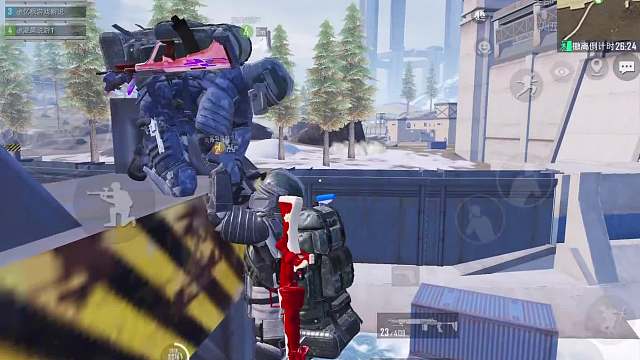 冰河禁区合作攀爬可以上的三个点位，