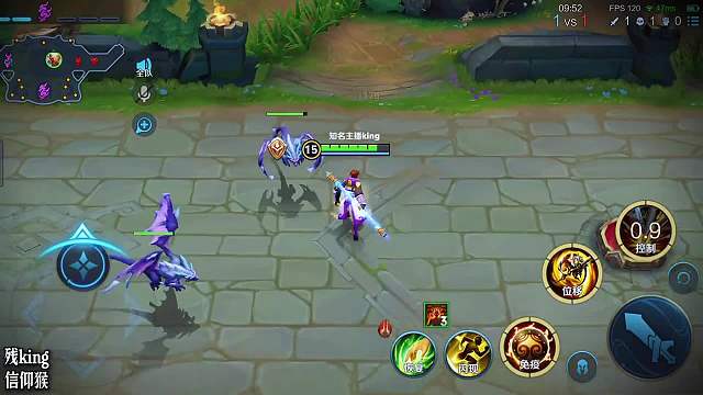 猴子vs凯皇 全输出#王者荣耀#热门游戏