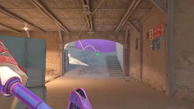 全是干货！沙二回防A包简单玩法，试试道具回防不用再畏缩！#CS2#游戏教学