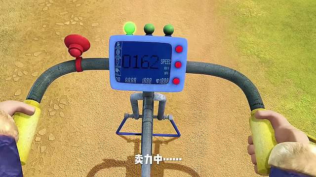 光头强发明健身发电器，让小动物们健身f的同时能够为自己发电