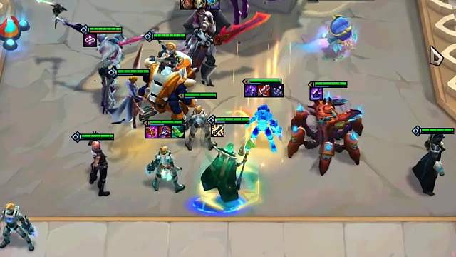 云顶整活：S8.5四个伊泽瑞尔同时开大，屏幕直接炸裂！