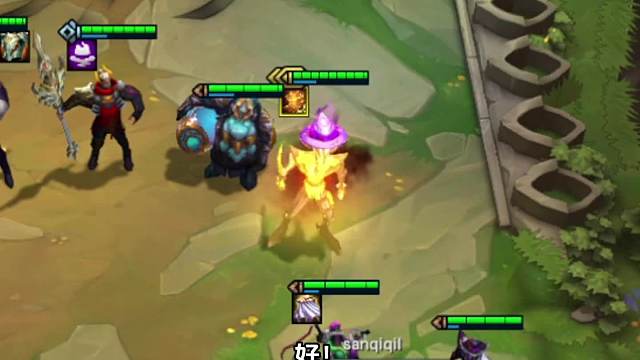 辛迪加光明小丑！闪现一个大肘击！#金铲铲#热门游戏