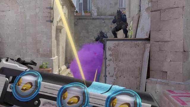 简单好用小镇b区进攻道具套餐#CS2#游戏教学