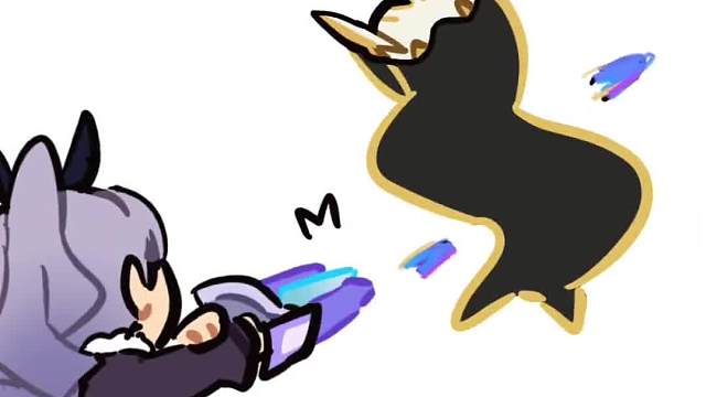 银狼：啊！！这猪我今天一定要打爆它！