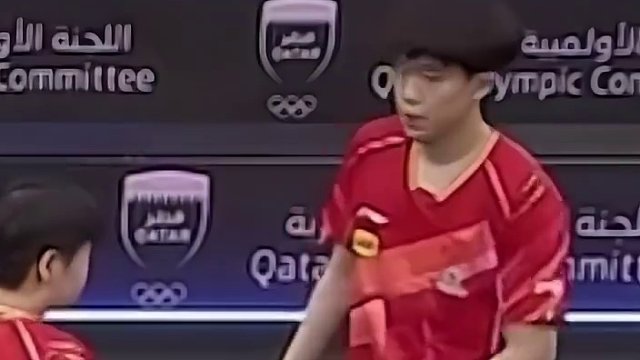 #空有人间自由身 #大潞 王楚钦孙颖莎3比0战胜张禹珍田志希晋级混双决赛！#王楚钦 #孙颖莎