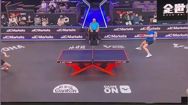 有惊无险！马龙vs杜达决胜局！方博解说龙队绝地反击#乒乓球比赛 #马龙 #方博 #乒乓球比赛精彩视频