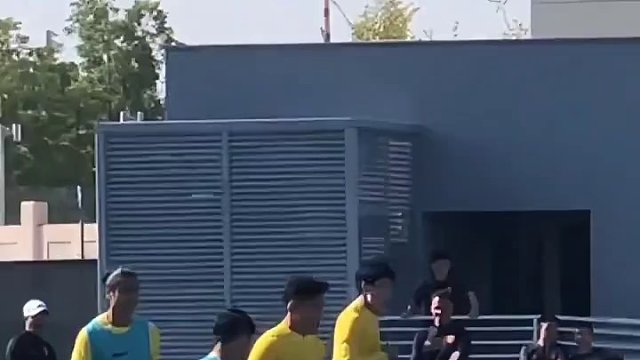 中国男足备战亚洲杯训练#国足