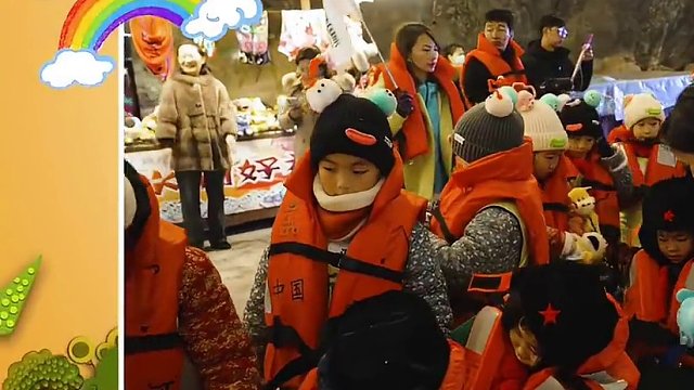 来喽来喽，他（她）们来喽，广西“小砂糖桔”与本溪“小枫叶”牵手探秘本溪水洞，共同打卡“本溪水洞我们来