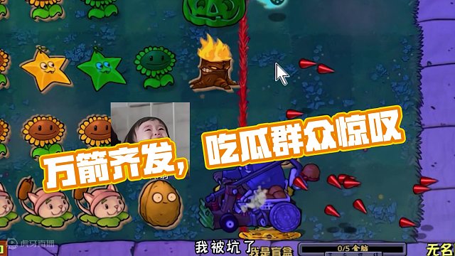 植物大战僵尸：万箭齐发，这谁顶得住？ #植物大战僵尸 #pvz #这个视频破次元 