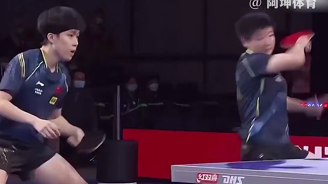 莎头组合到底有多强，世界排名36击败世界第二组合，强势夺冠 #王楚钦 #孙颖莎 #乒乓球 #国乒