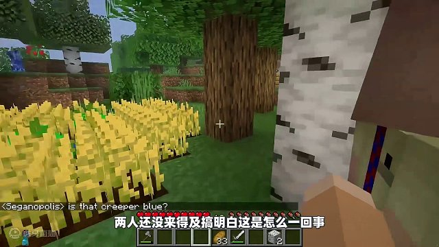 如果你看到了蓝色的苦力怕，请尽快退出游戏！ #我的世界 #我的世界都市传说 #诡异事件 #mc不灭 